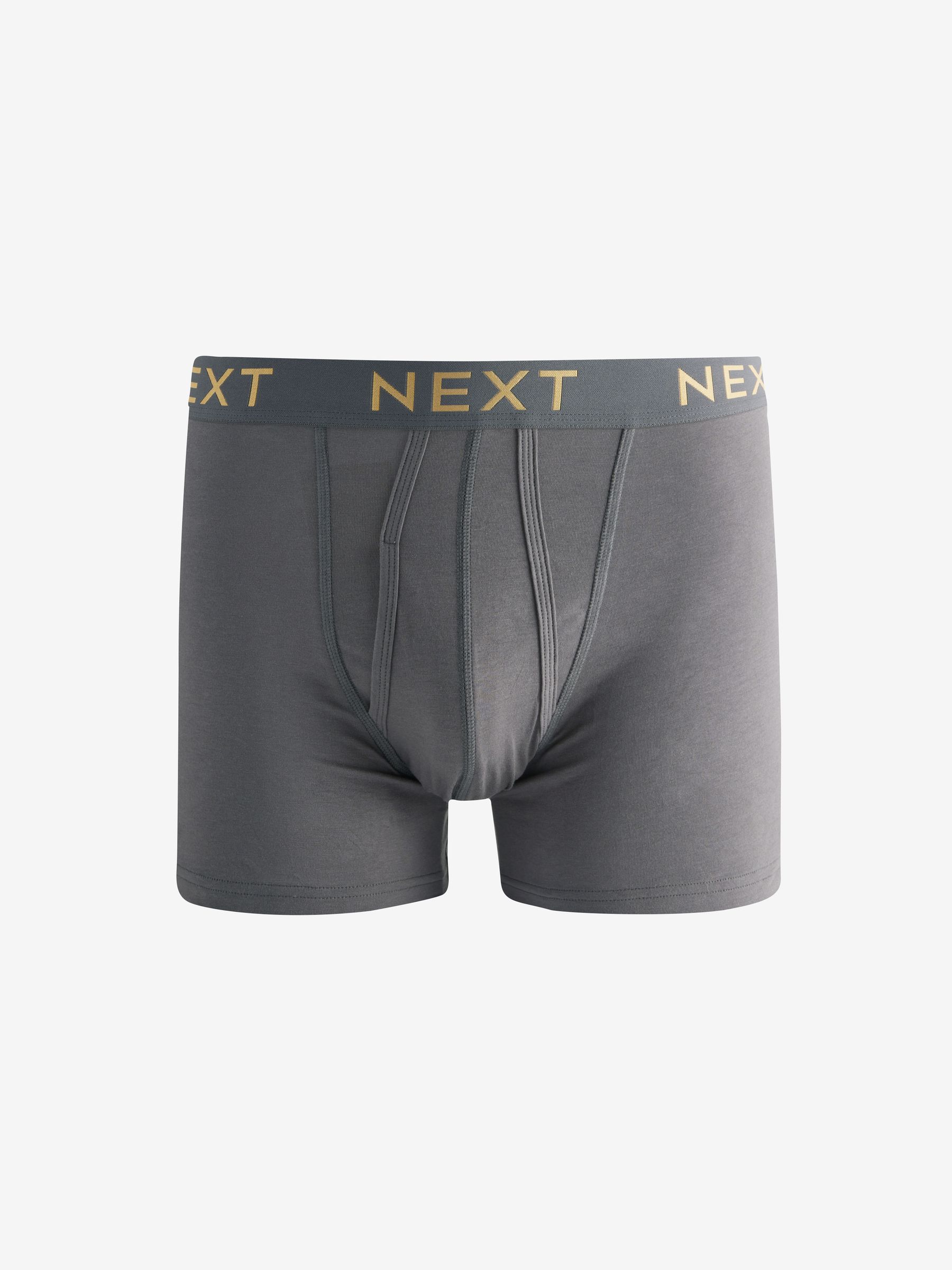 Dieppaars/blauw gouden metallic tailleband - Hipsterboxershort