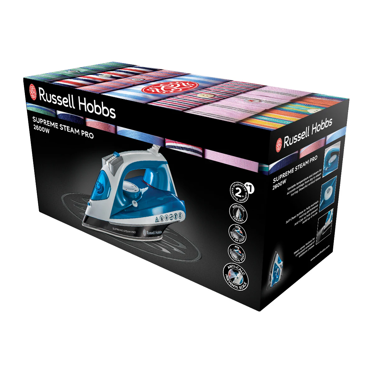 Russell Hobbs Supreme Steam Pro dampstrykejern 23971-56 (blå)