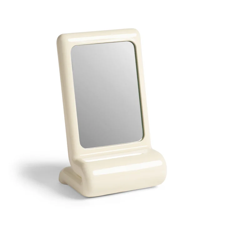 &klevering - Vanity Kosmetikspiegel, off-white