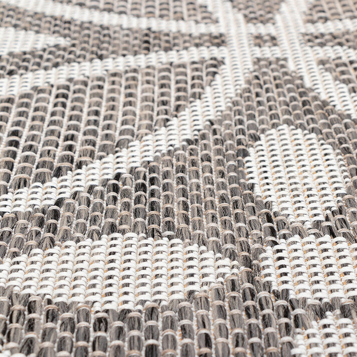 Buitenkleed - Summer Pattern Grijs