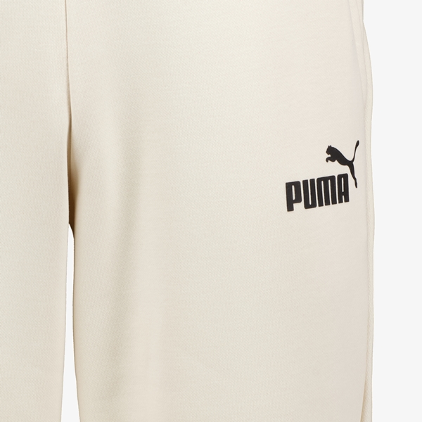 Puma Ess Logo heren joggingbroek wit