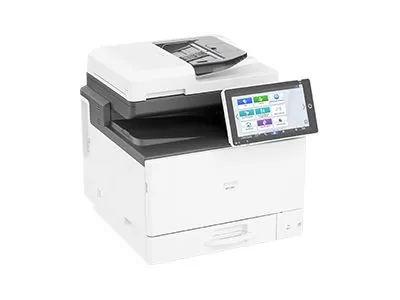 Ricoh IM C300 - Multifunktionsprinter - farve - laser - A4 (210 x 297 mm) (original) - A4 (medie) - op til 30 spm (kopiering) - op til 30 spm (udskriver) - 250 ark - USB, Gigabit LAN, USB vært, NFC