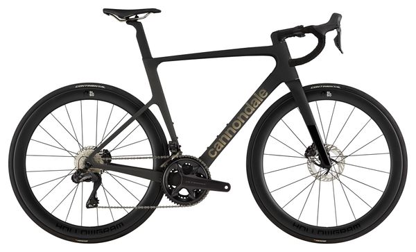 Vélo de Route Cannondale SuperSix Evo Hi-Mod 2 Shimano Ultegra Di2 12V 700 mm Black