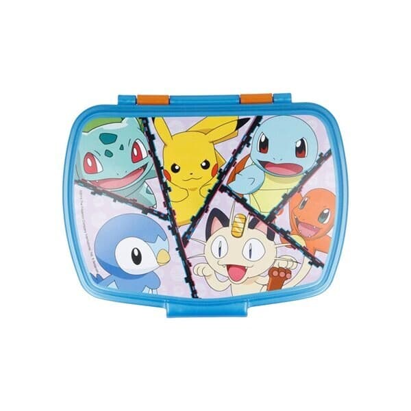 Pokemon-madkasse med holdbart plastmateriale og rummeligt design