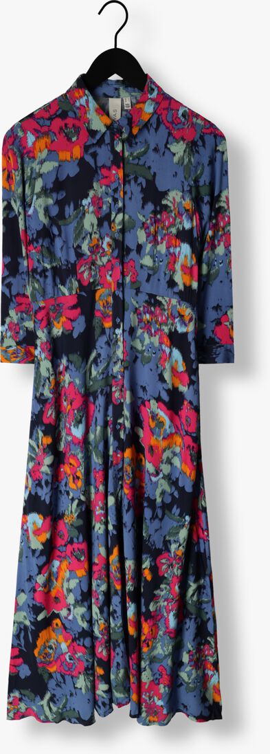 Y.A.S. blauwe y.a.s. maxi jurk yassavanna long shirt dress