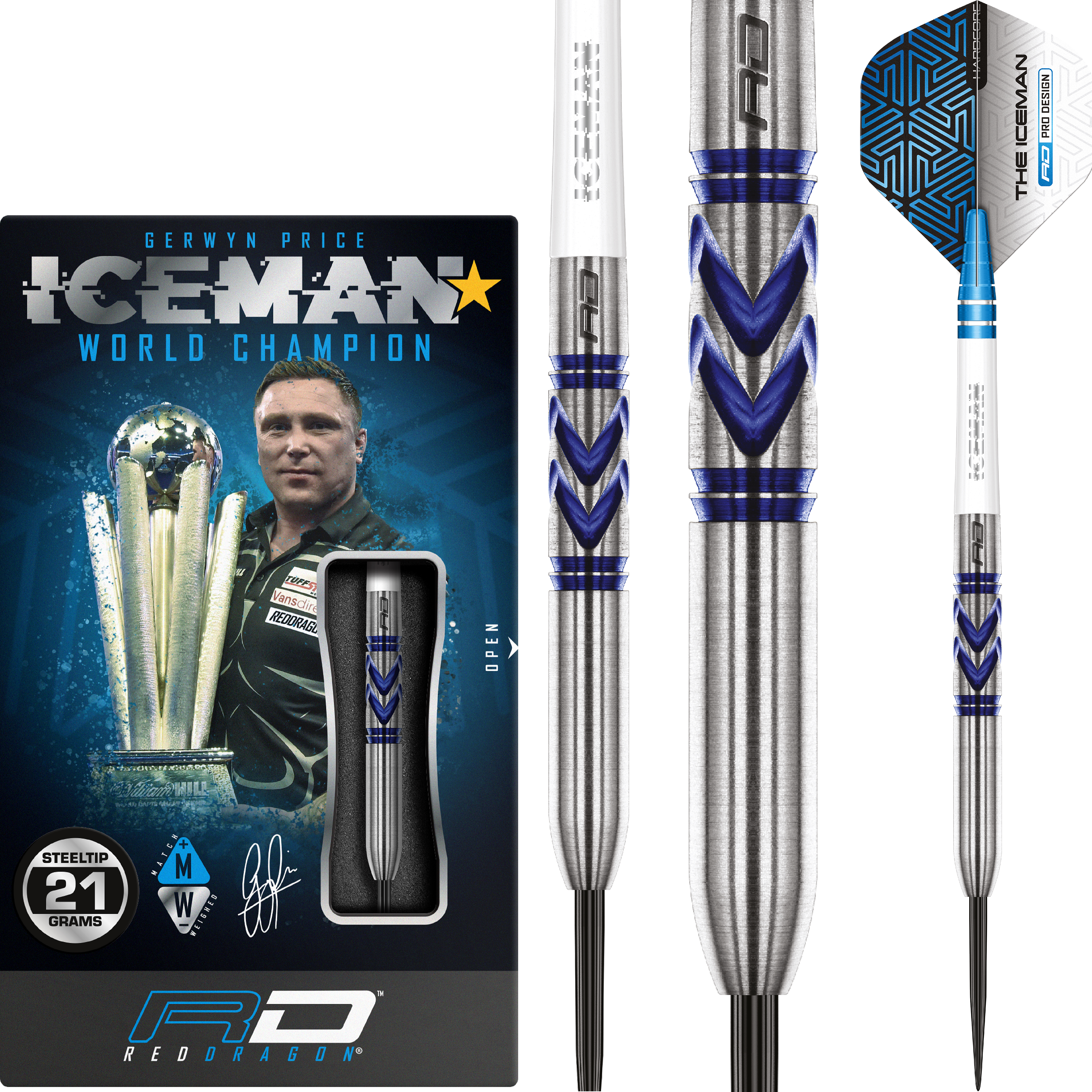 Red Dragon - Gerwyn Price Avalanche Pro - Steeldart