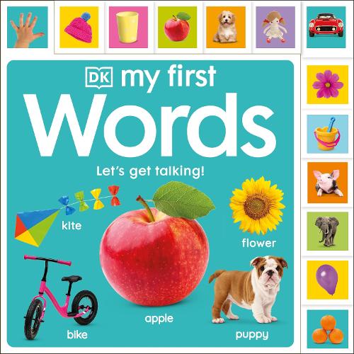 My First Words: Let's Get Talking - My First Tabbed Board Book (Board book)