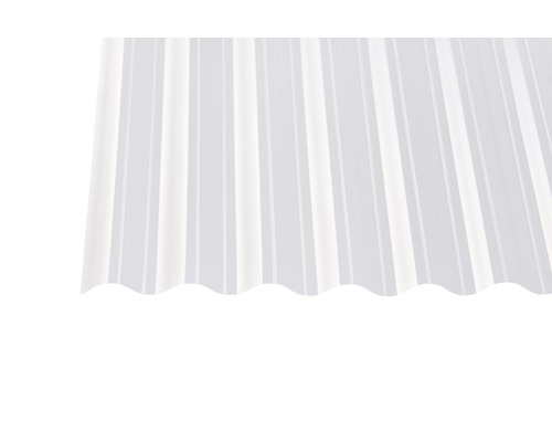 PVC golfplaat Sinus 76/18 helder 2000 mm x 900 mm x 1,1 mm