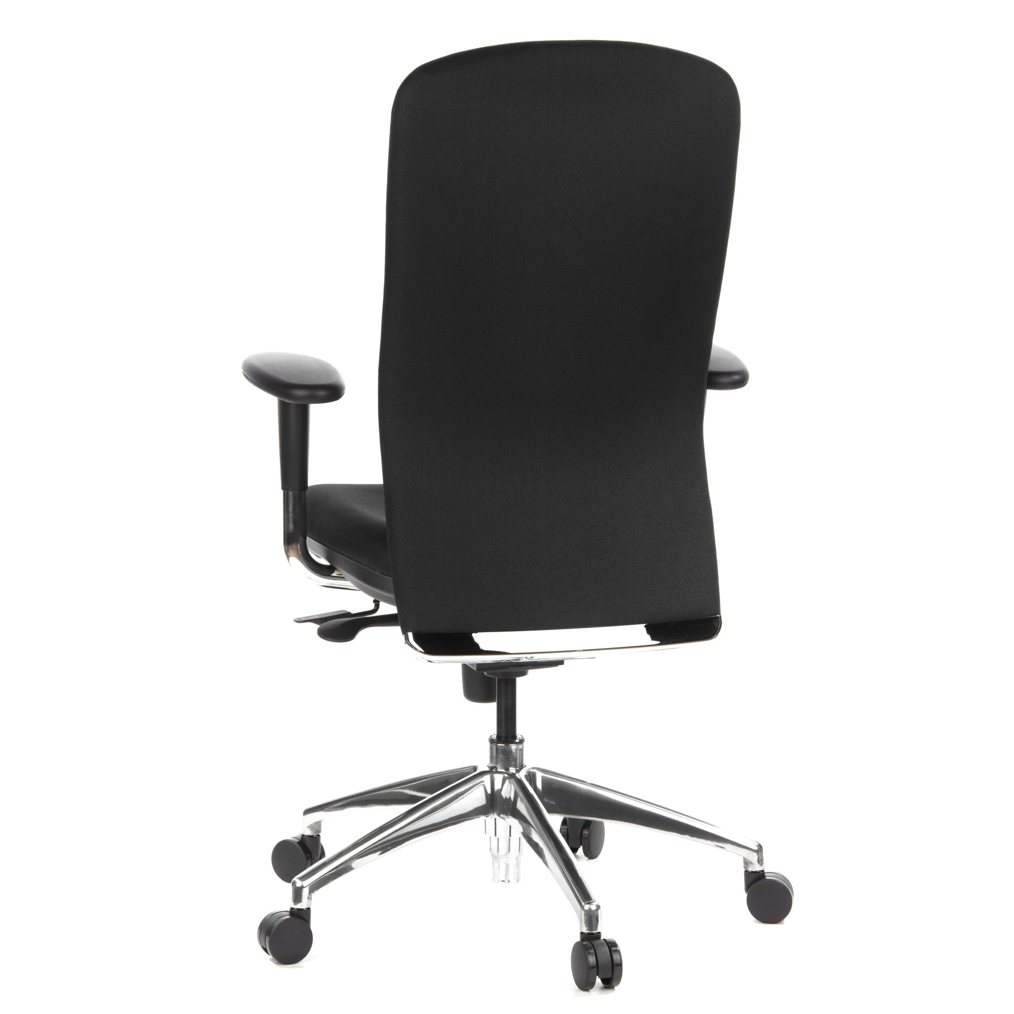 High End Bürostuhl HIGH-TEC Stoff mit Armlehnen (höhenverstellbar) hjh OFFICE