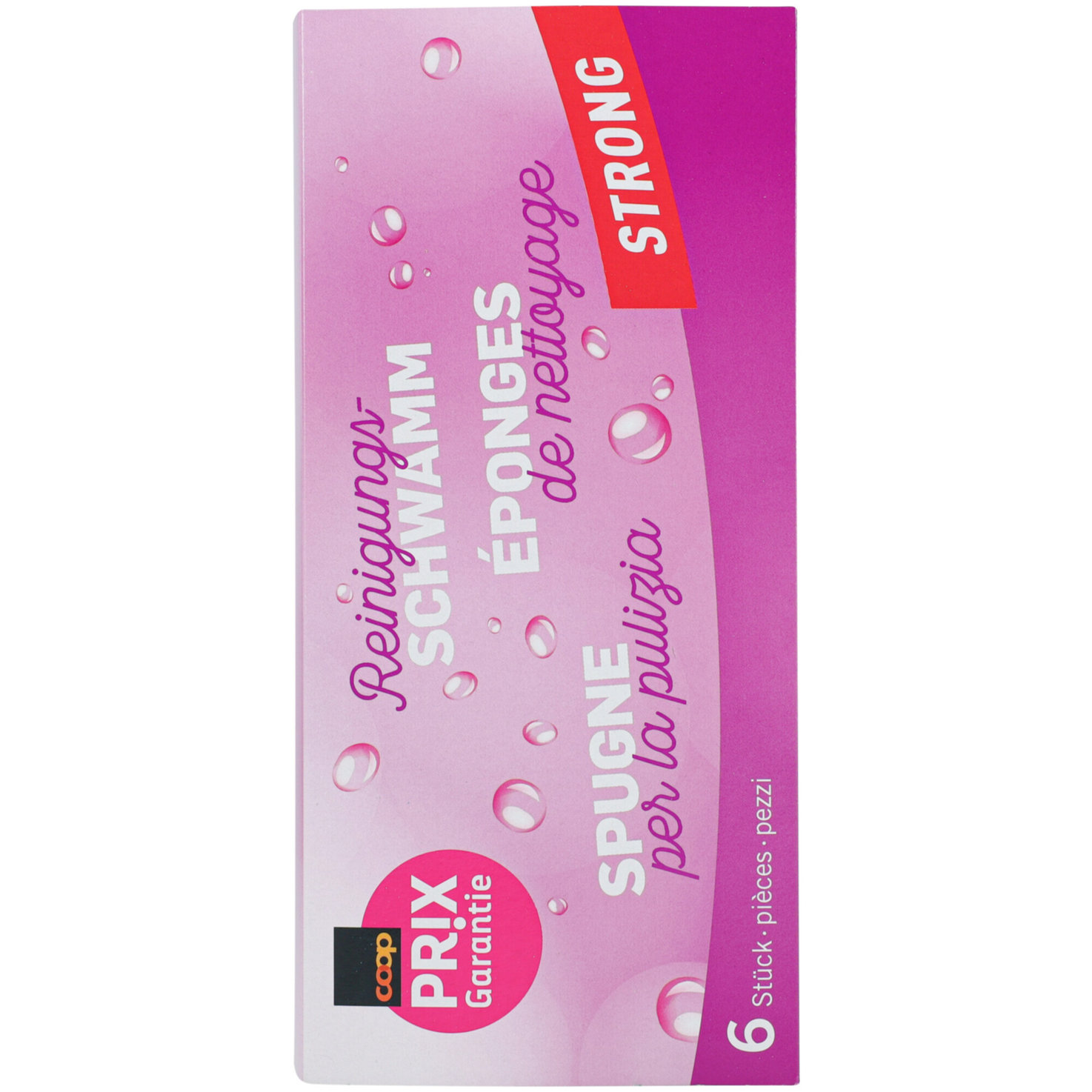 Prix Garantie Reinigungsschwamm Strong 6 Stück