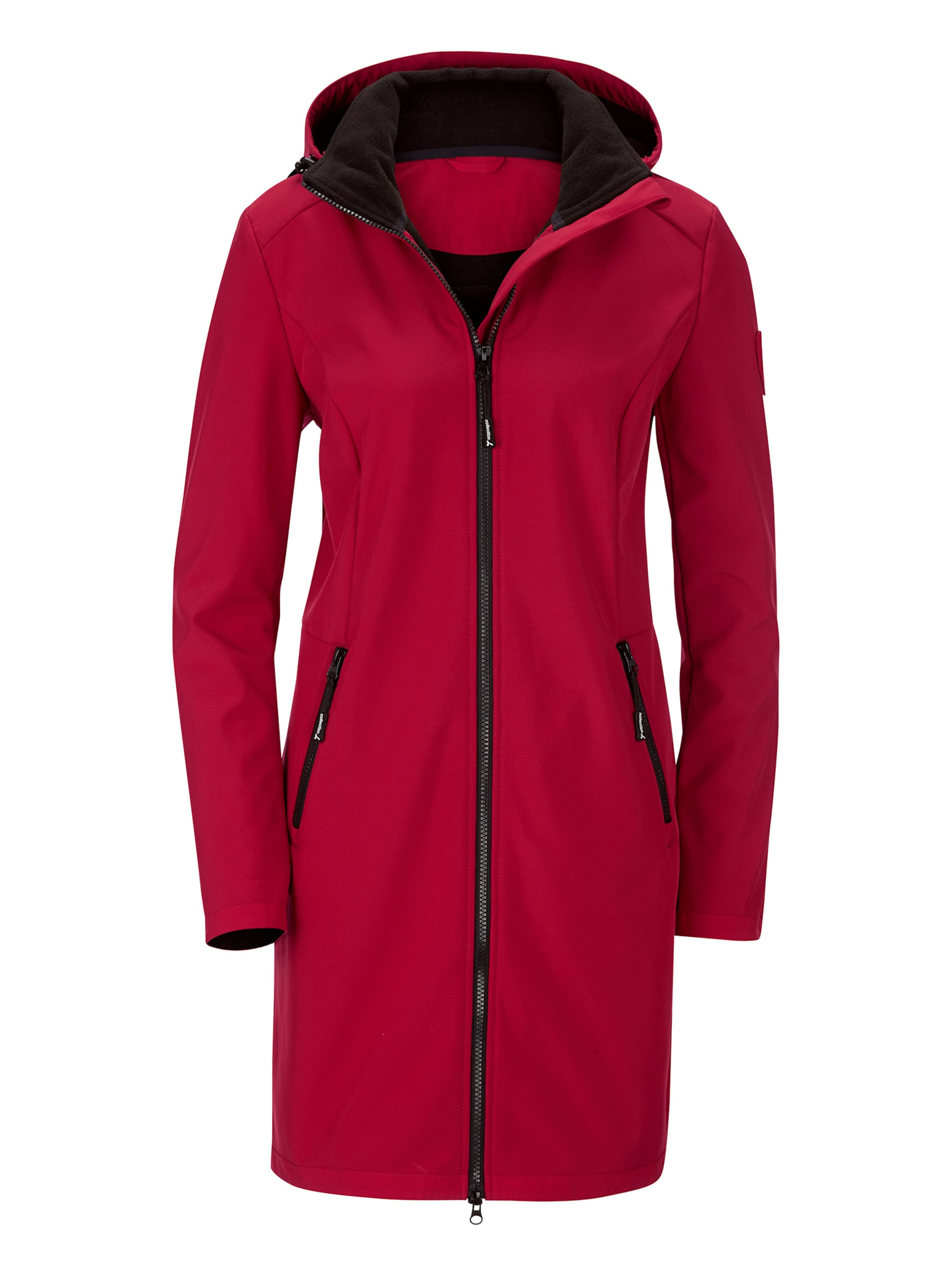 Softshelljacke in rot