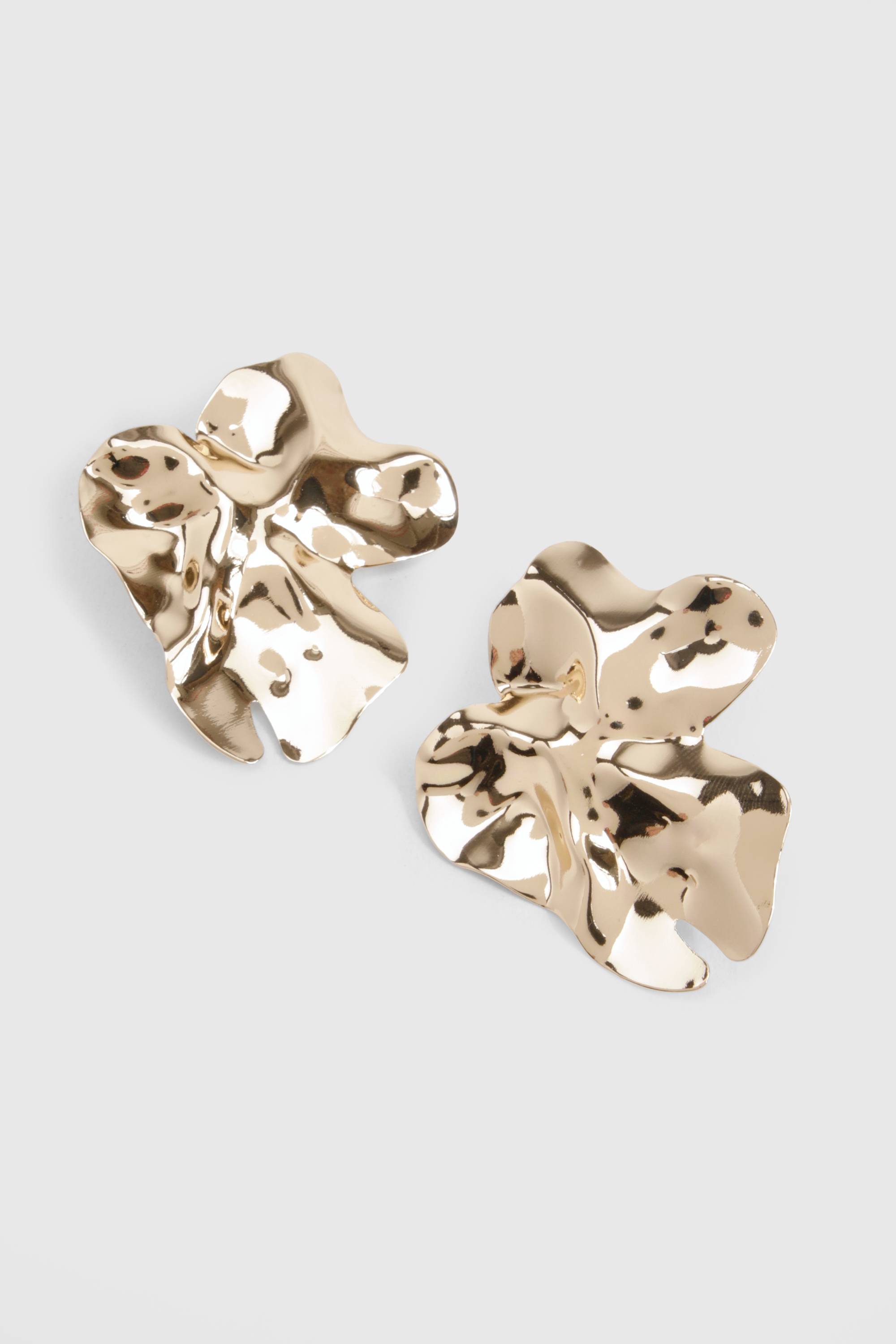 boohoo Boucles d'oreilles à clous en forme de fleur