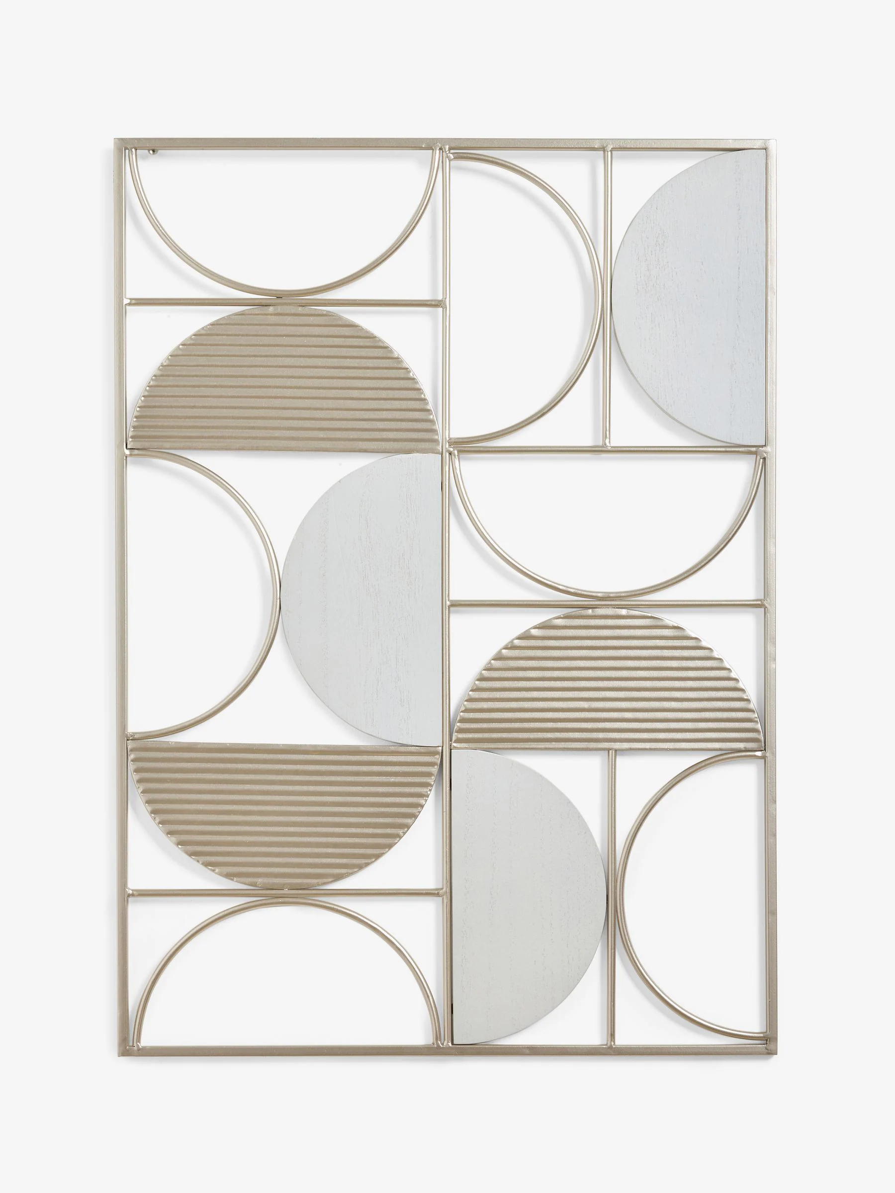 Bronx Wood and Metal Abstract Wall Art