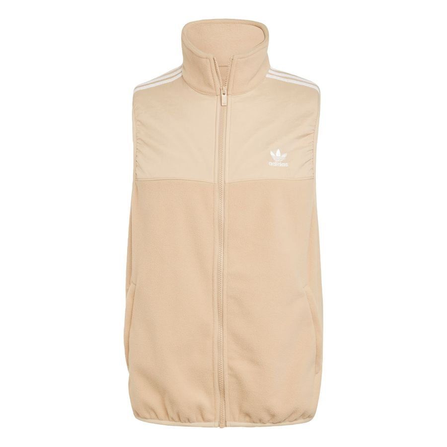 Adidas Original Veste sans manches micro-polaire Adicolor 3 bandes