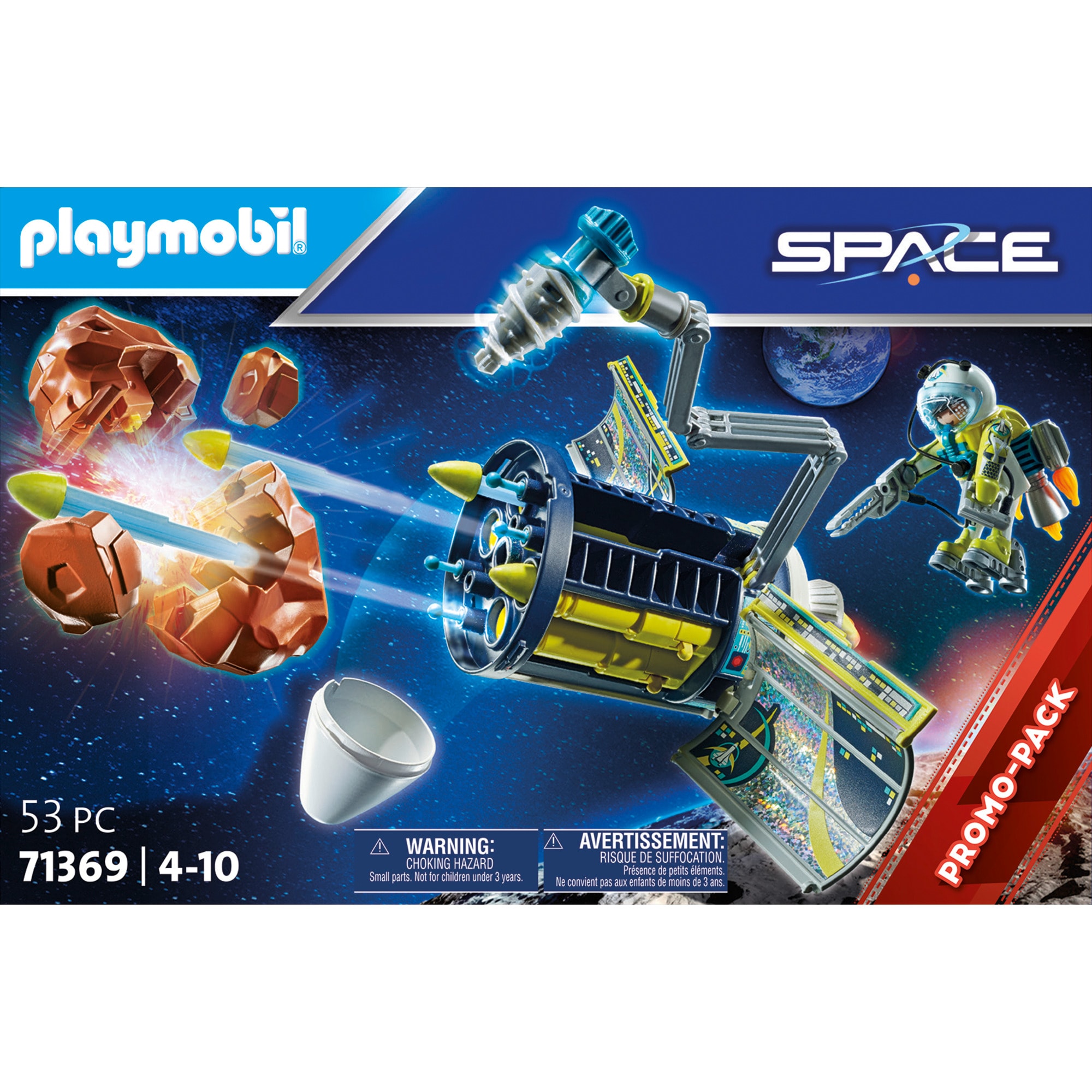 PLAYMOBIL Konstruktionsspielzeug Space Meteoroiden-Zerstörer