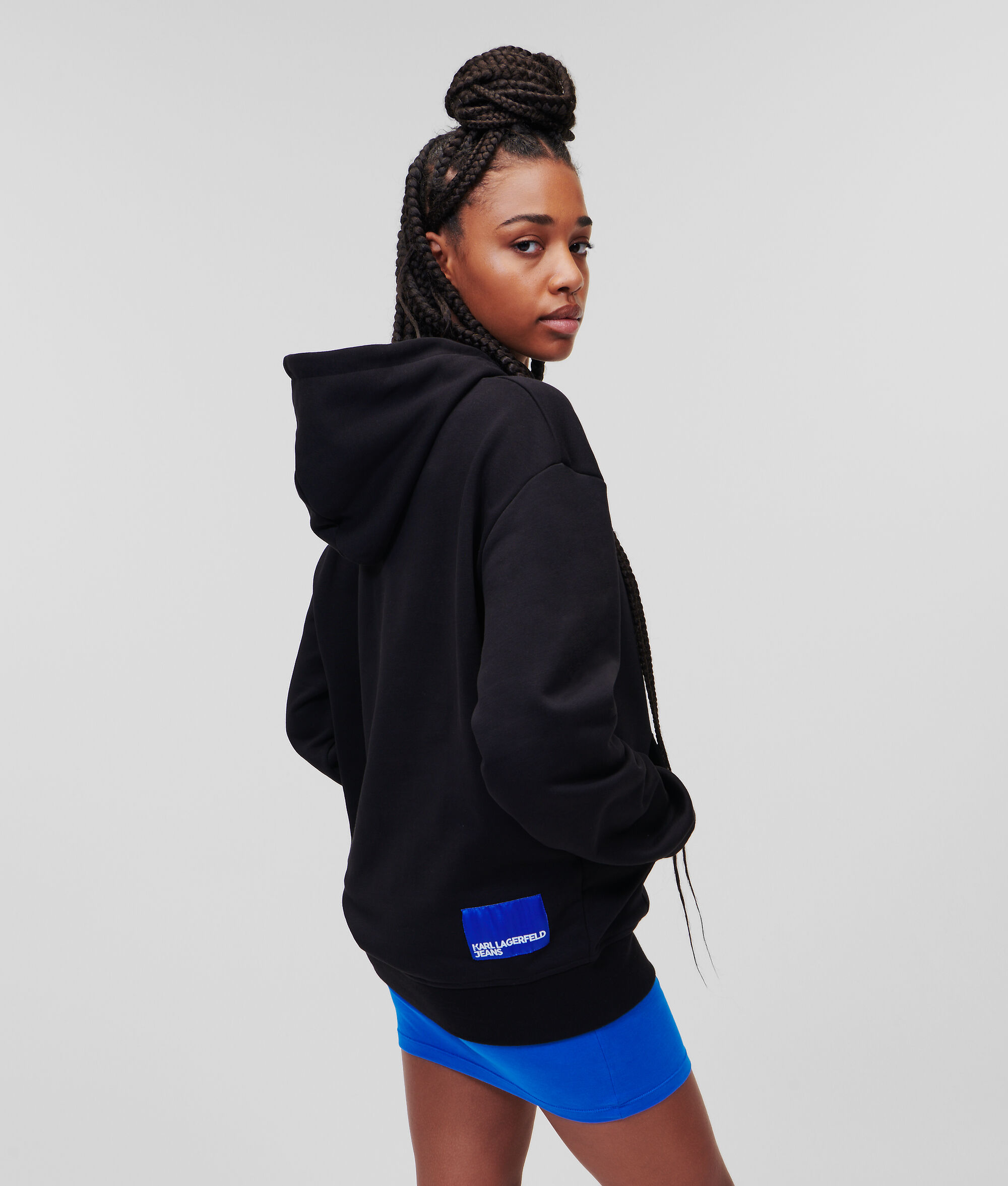 SWEAT À CAPUCHE AVEC LOGO KLJ