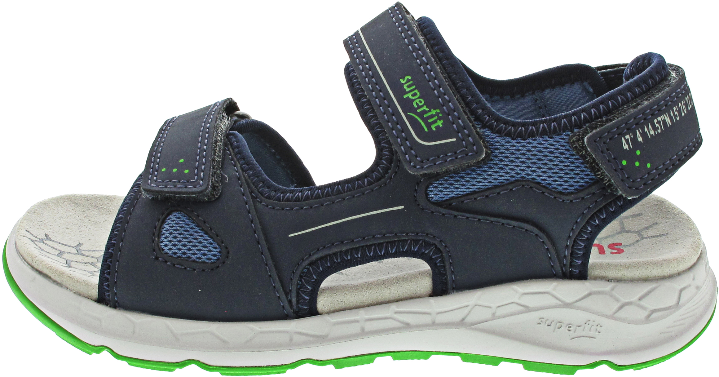 Superfit Criss Cross Sandale blau