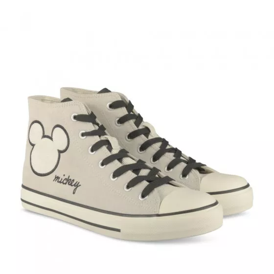 Baskets TAUPE MICKEY