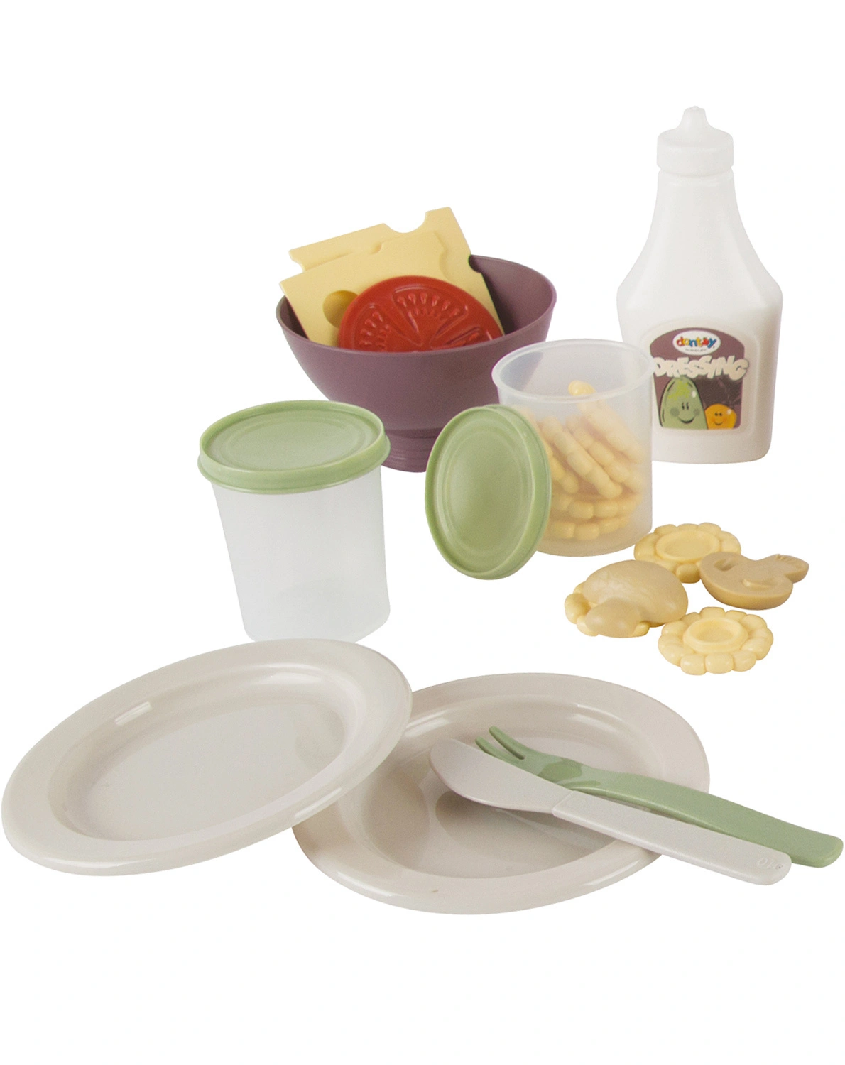 Salat-Set GREEN GARDEN 56-teilig