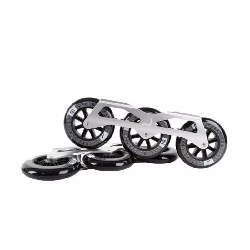 Platine roller GC TriFrame V2 110mm 85A Complete Setup Argent