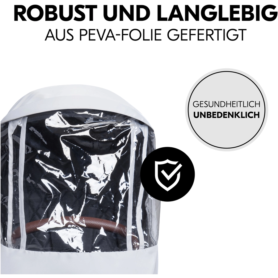 hauck Regenschutz Walk N Care Grey