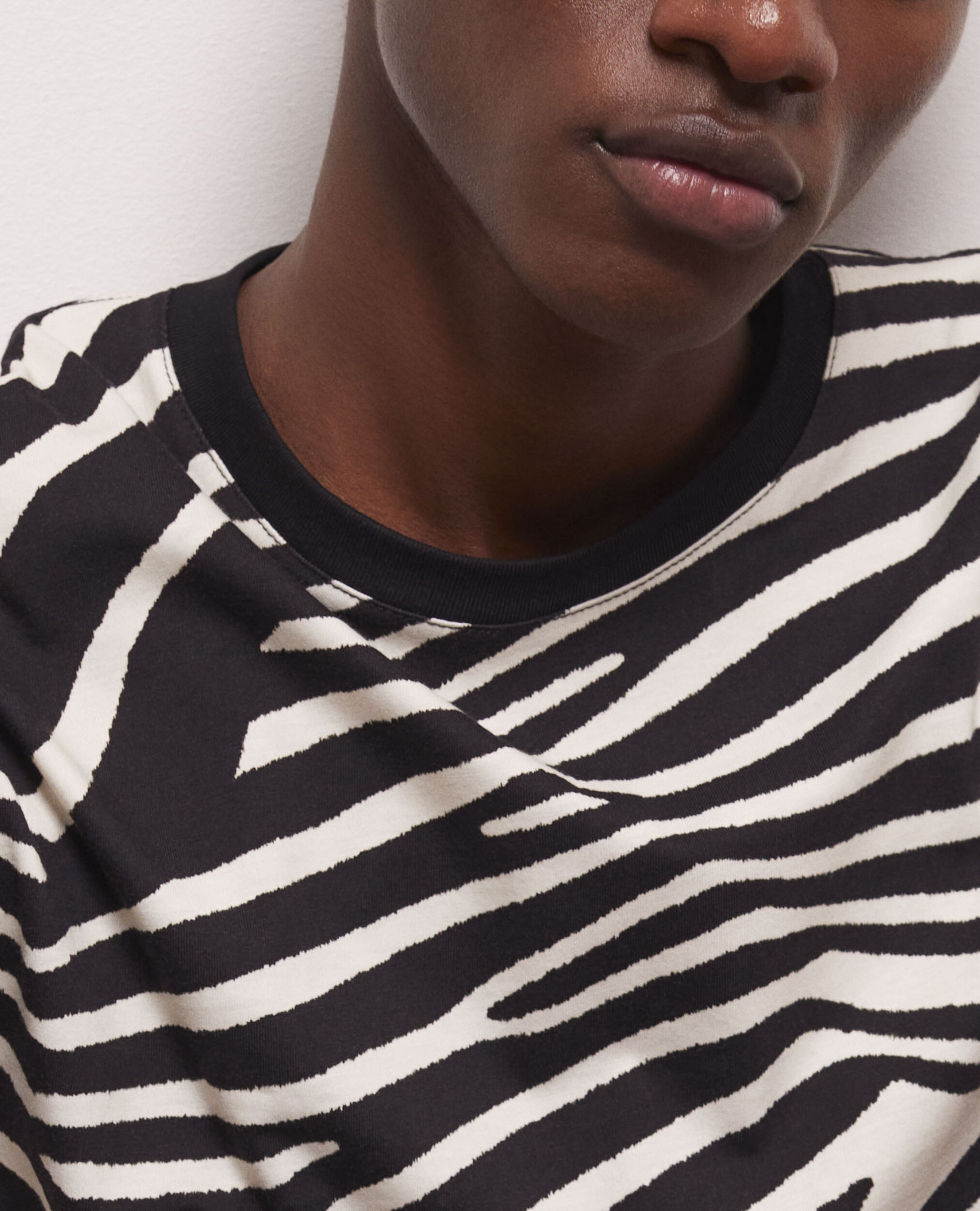 T-shirt imprimé zèbre
