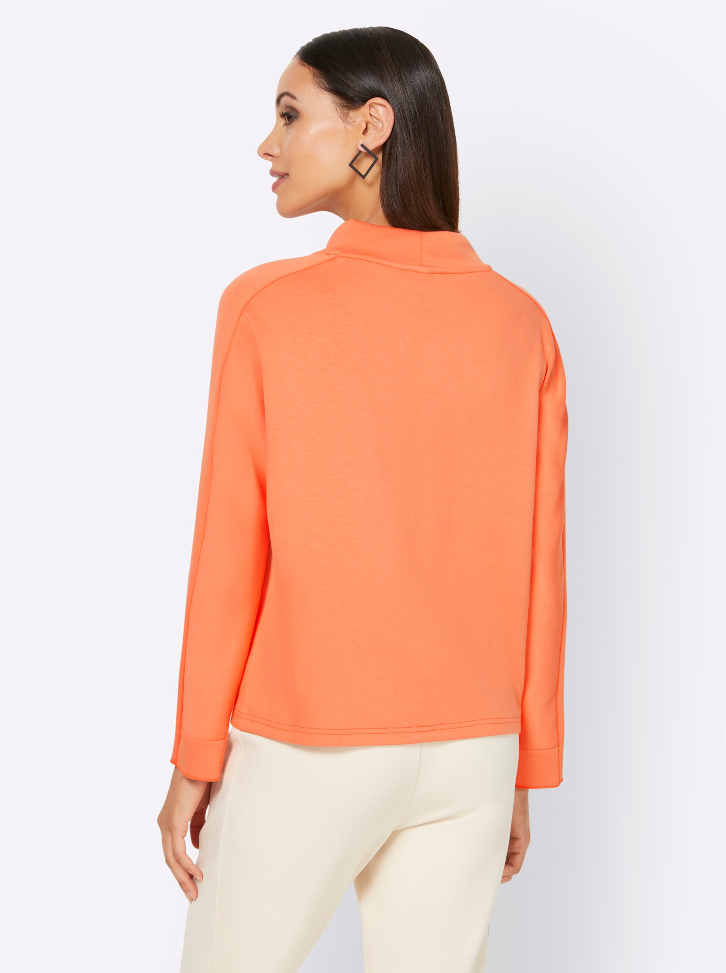 heine Sweatshirt in mandarine