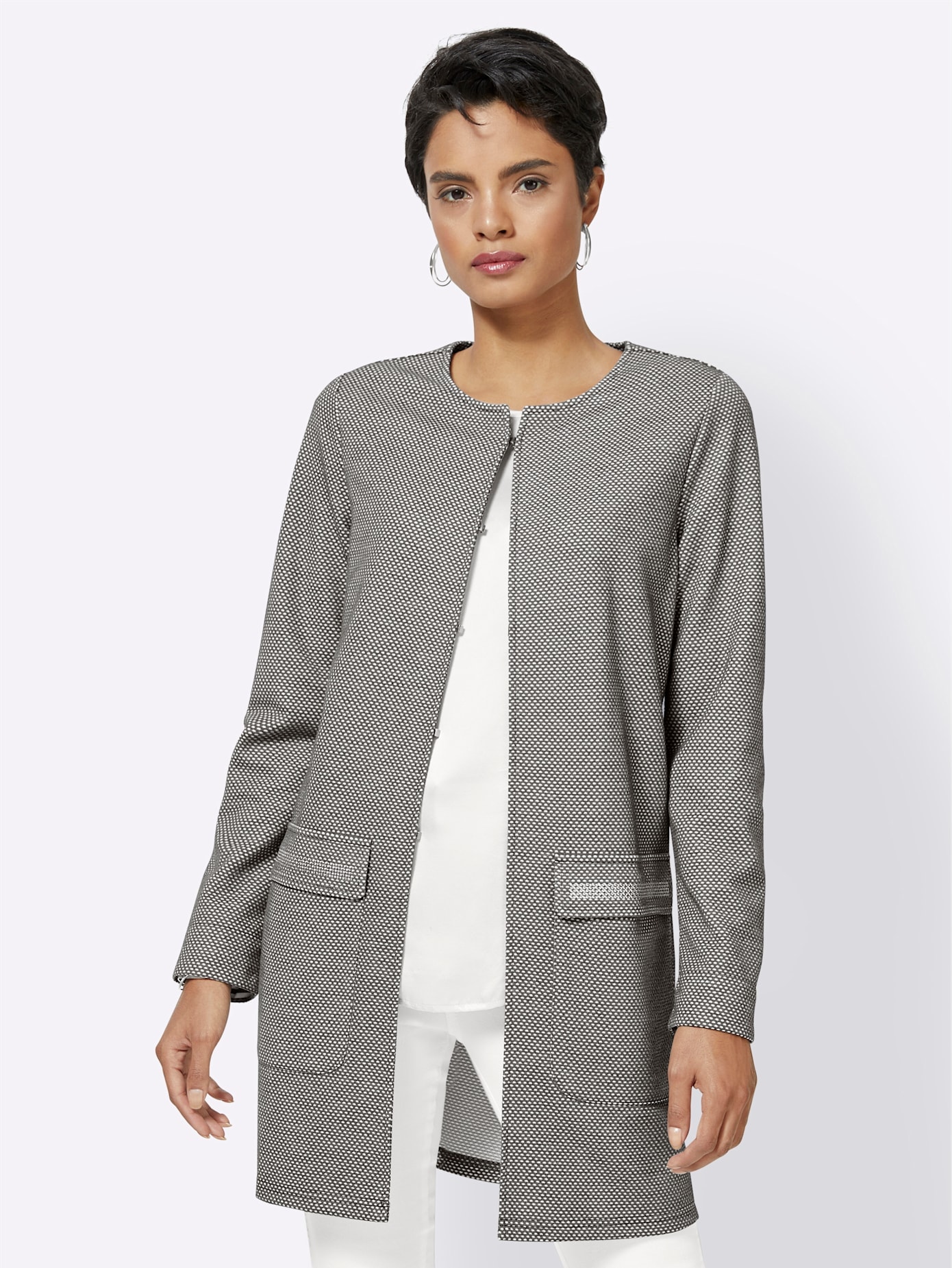 Inspirationen Jackenblazer »Jersey-Blazer«