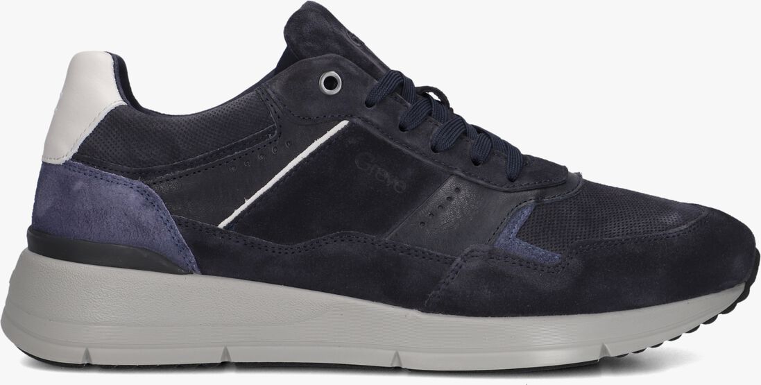blauwe greve lage sneakers walker h