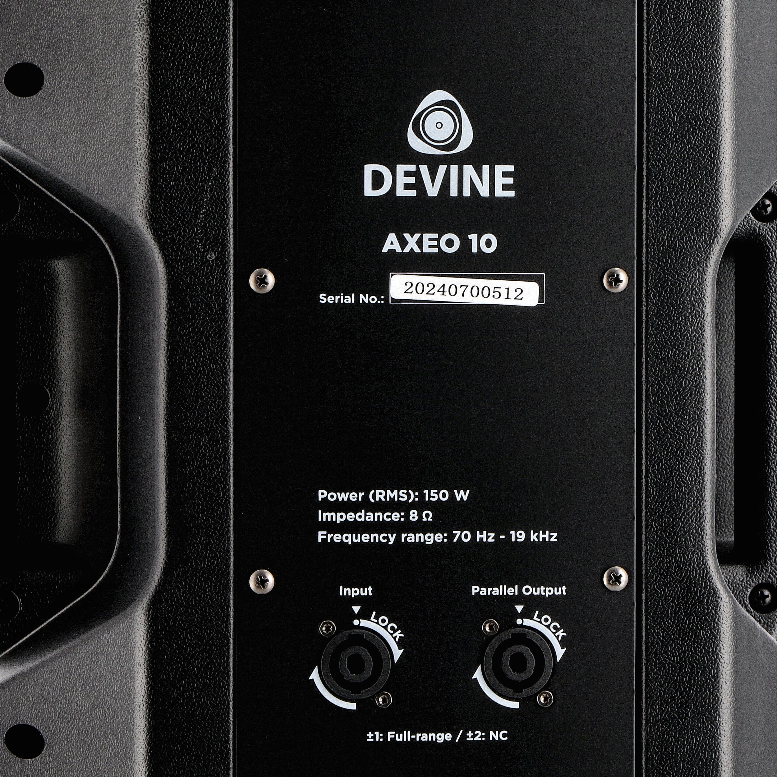 Devine Axeo 10 passieve 10 inch fullrange speaker 150W