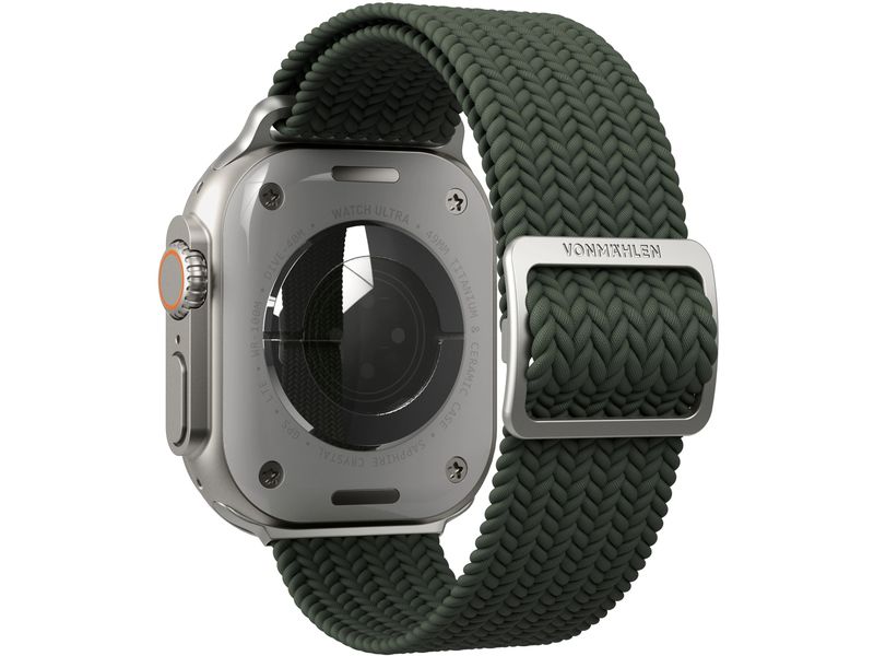 Vonmählen Armband Woven Loop Apple Watch 42/44/45/49 mm Oli Armband für Apple Watch 42/44/45/49 mm