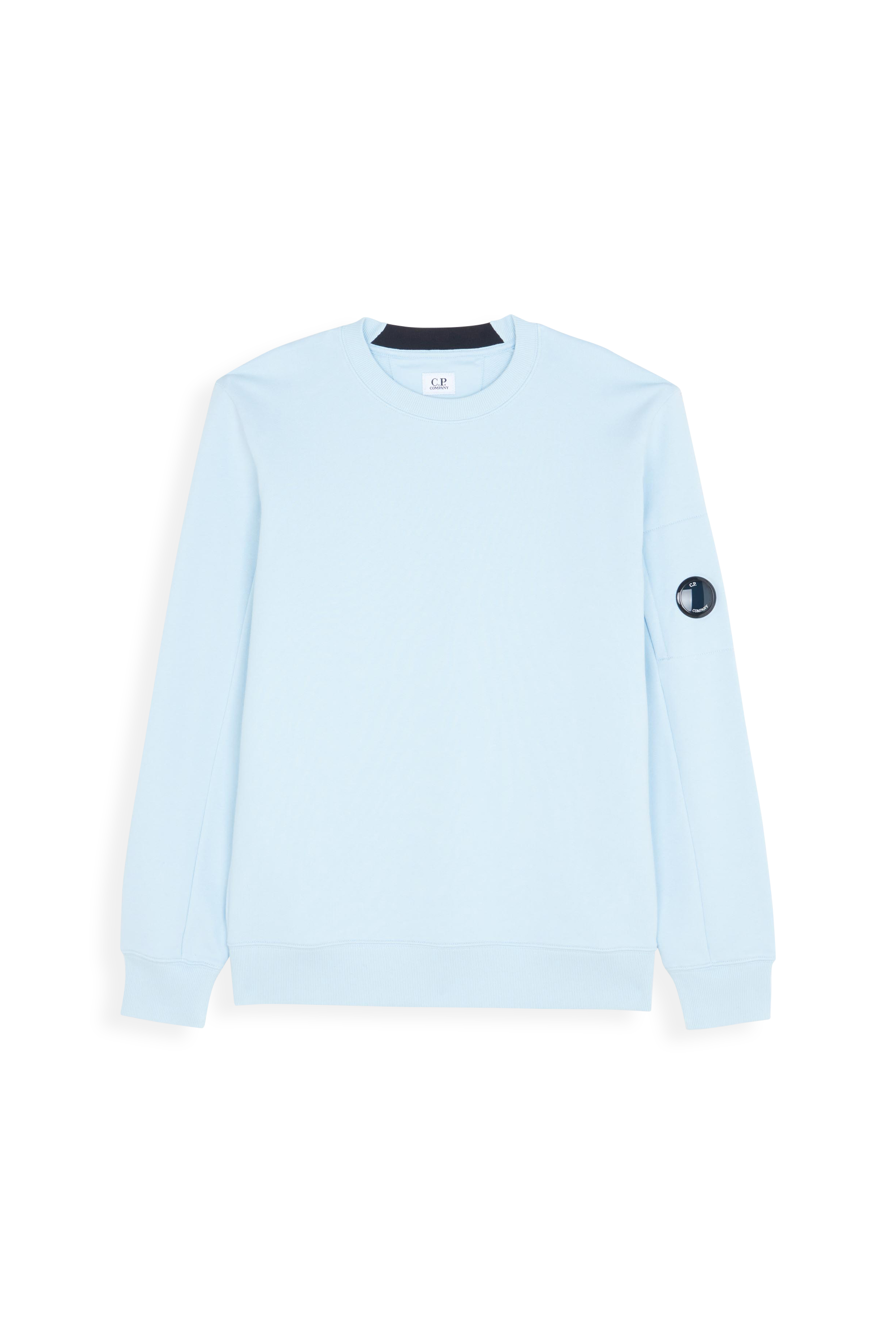C.P. COMPANY Sweatshirt  DIAGONAL RAISED FLEECE Bleu