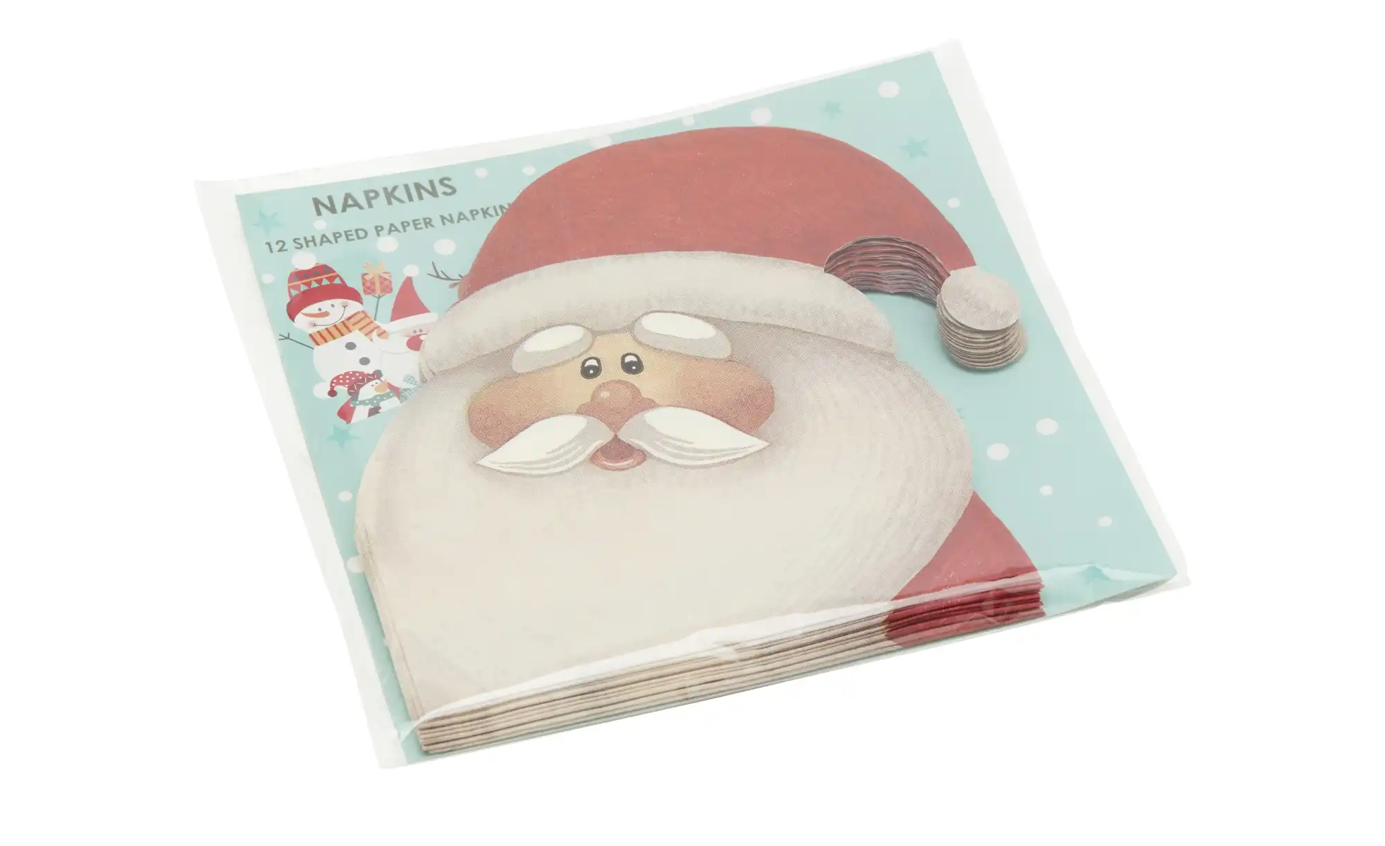 HOME STORY Weihnachtsservietten, 12er Pack