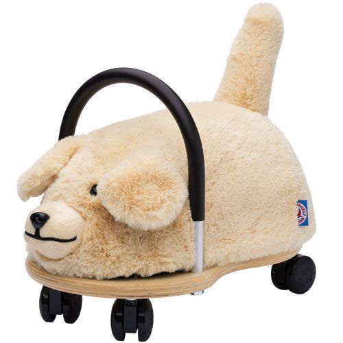 Wheelybug plush hond