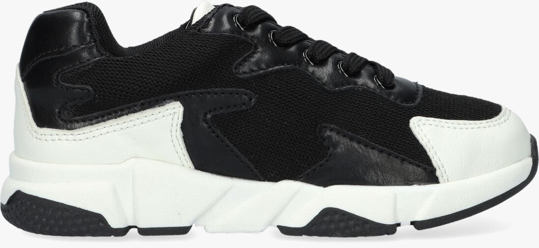 COLORS OF CALIFORNIA zwarte colors of california lage sneakers sneaker material mix