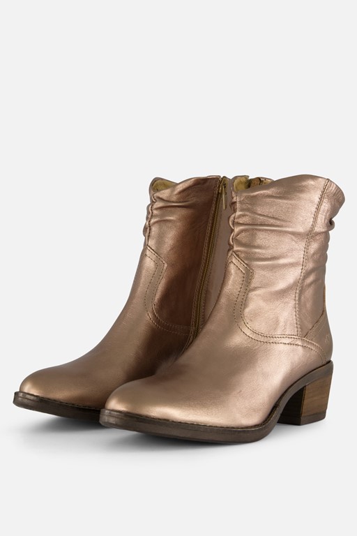 Aqa Cowboylaarzen metallic Leer