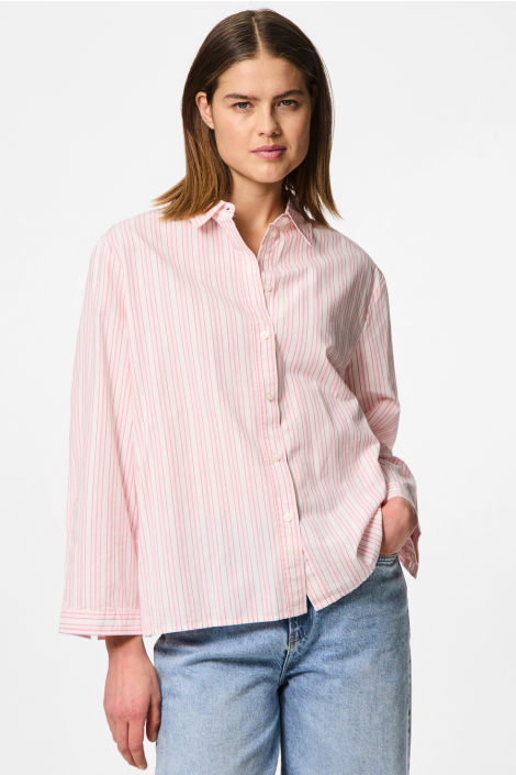 Pieces roze dames blouse