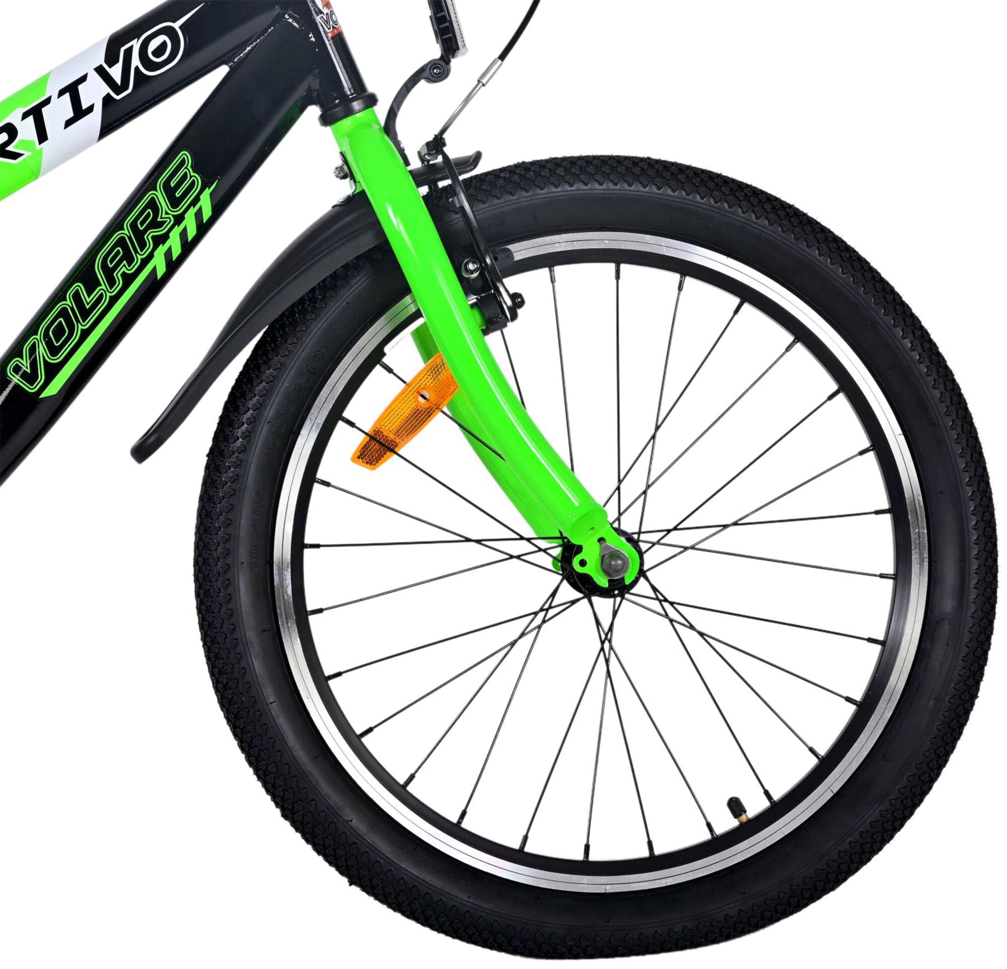 Volare Sportivo Kinderfahrrad 20 Zoll Mädchen Jungen ab 6 - 8 Jahre 1 Gang Jugendfahrrad Fahrrad Kinder Bike mit Rücktrittbremse