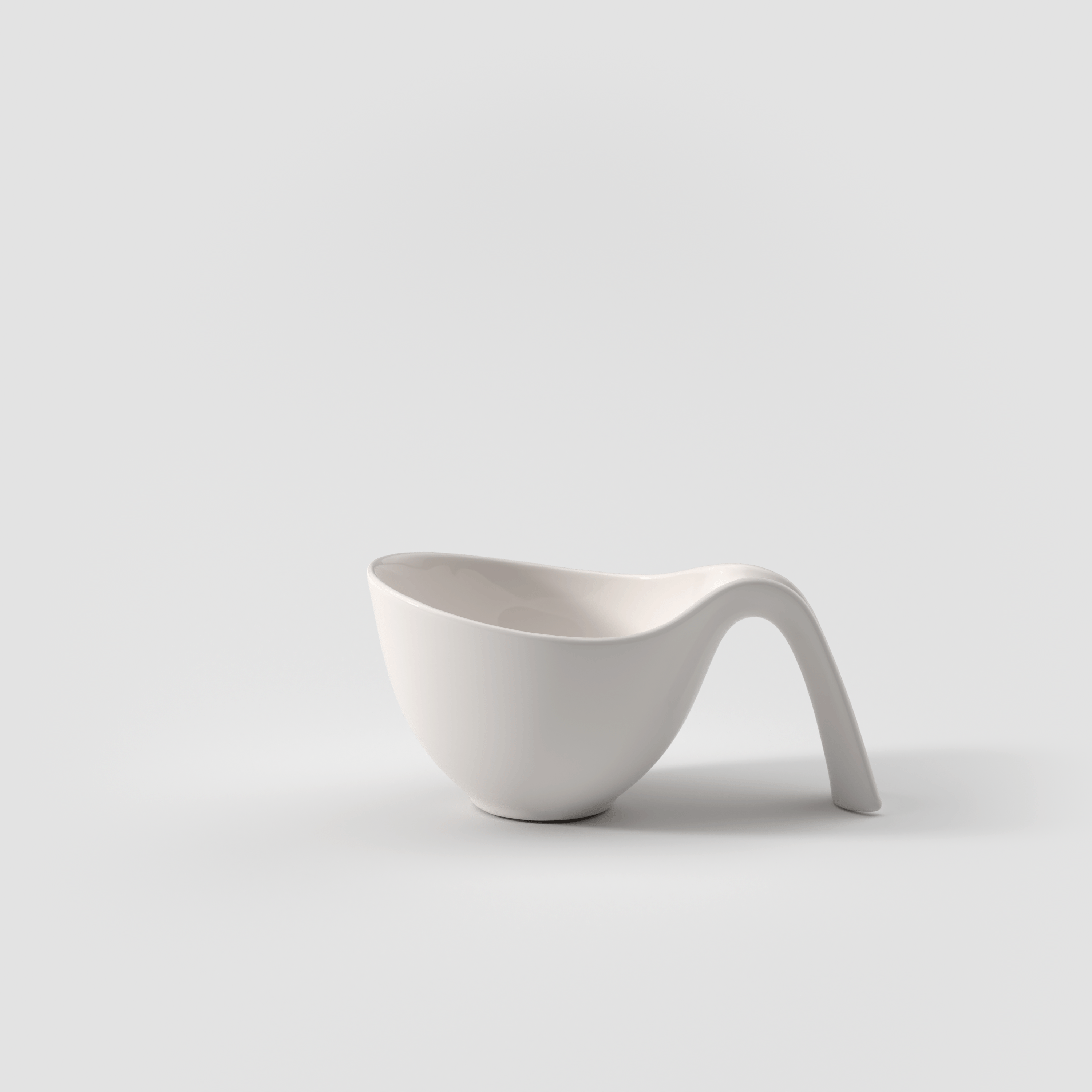 Flow Mug White, 11.2 oz, Premium Porcelain