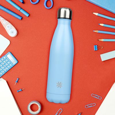 Aqua Pastel - Gourde Bouteille isotherme 500 ml - double paroi - disponible dans différentes couleurs - Viquel