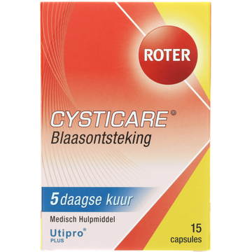 Roter Cysticare 5-daagse kuur tegen blaas- en plasproblemen, 15 capsules