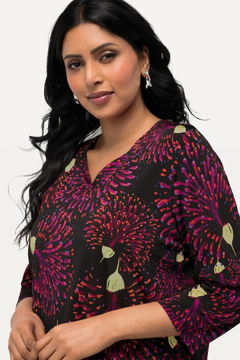 Slinkyshirt , Classic, V-Ausschnitt, 3/4-Arm