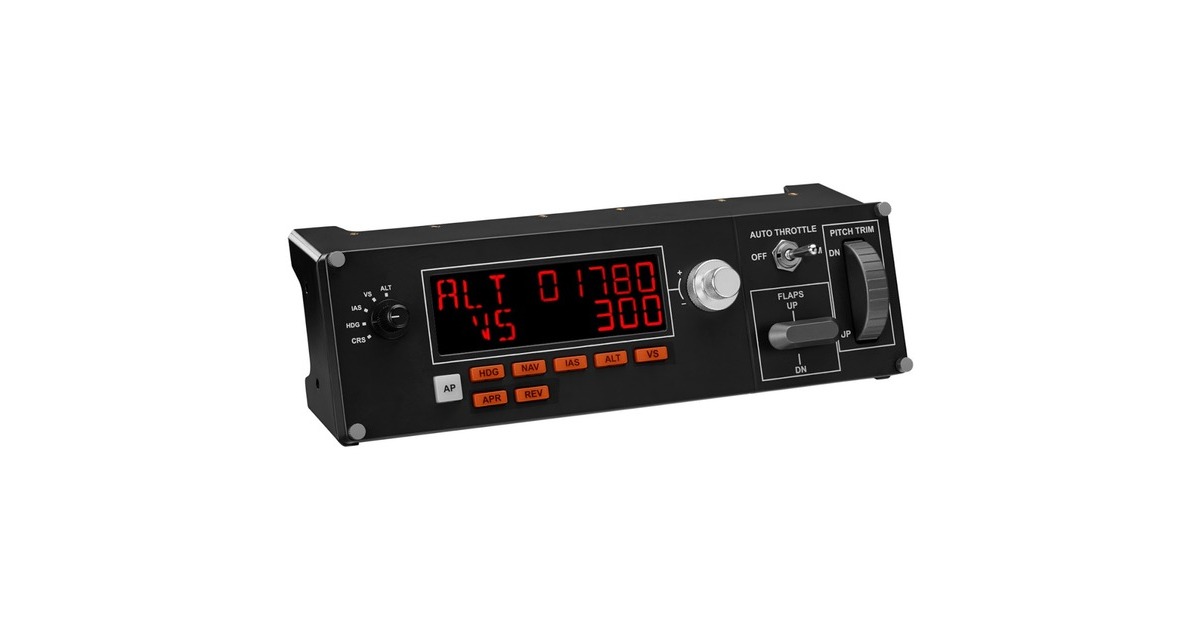 Logitech GSaitek Pro Flight Multi Panel instrumentenpaneel  (Zwart, PC)