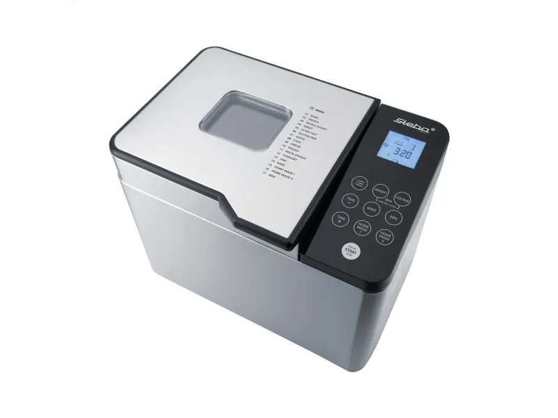 Steba BM 2 - Brødmaskine - 600 W - rustfrit stål/sort