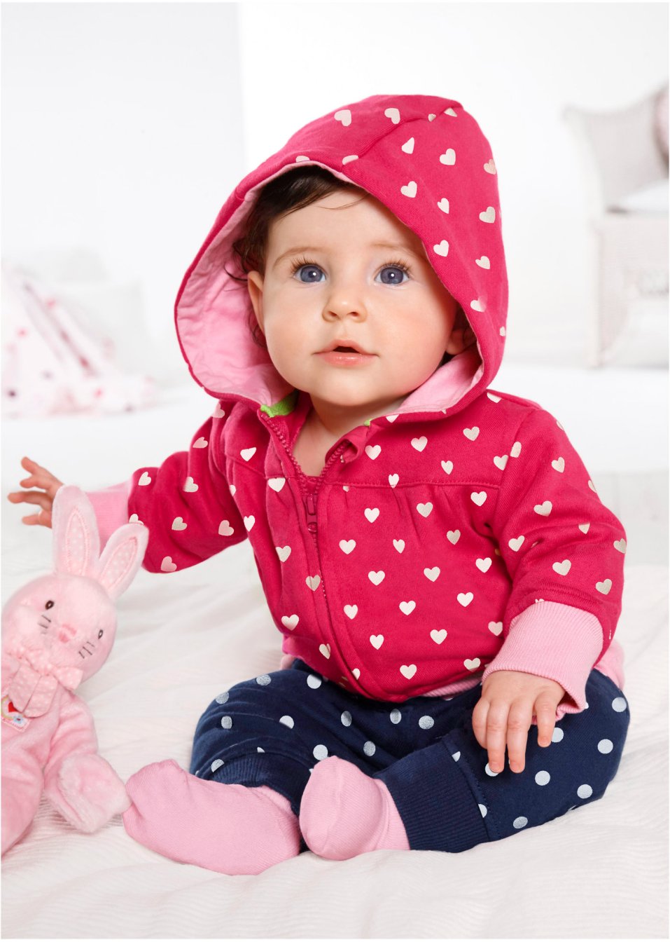 Lot de 2 pantalons sweat bébé coton