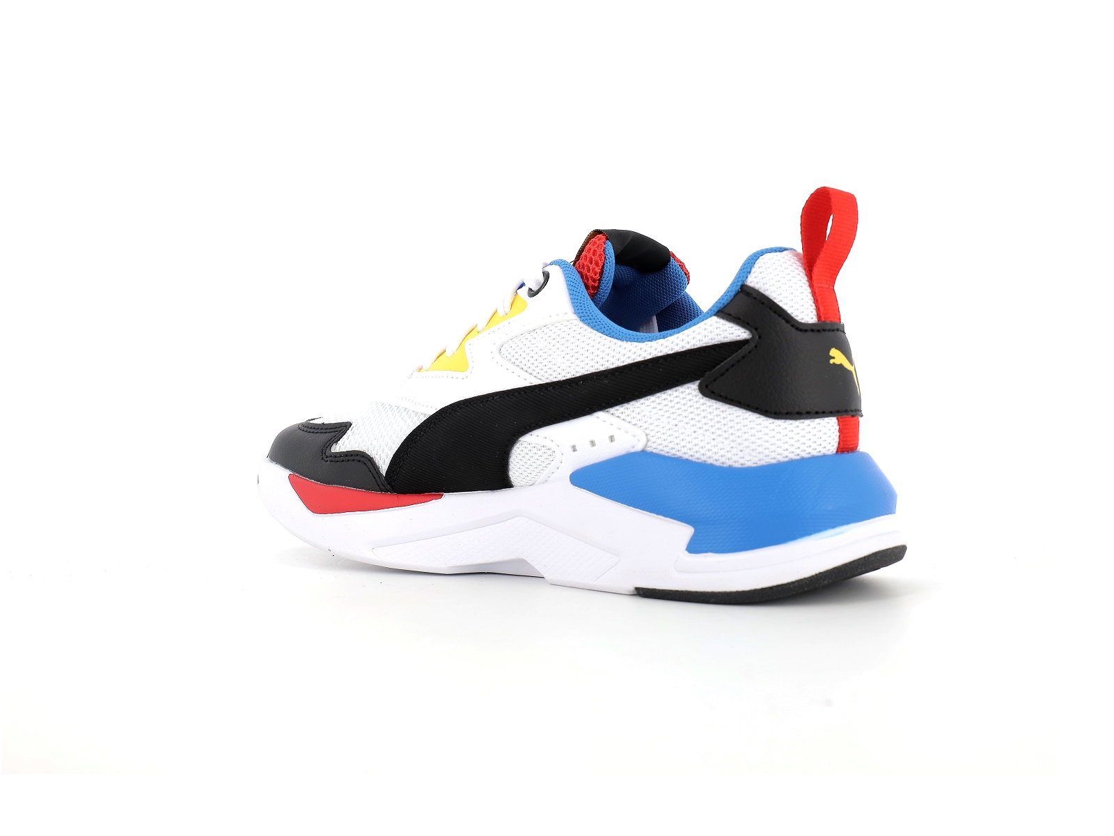 Puma-374393 Matières combinées Blanc Noir