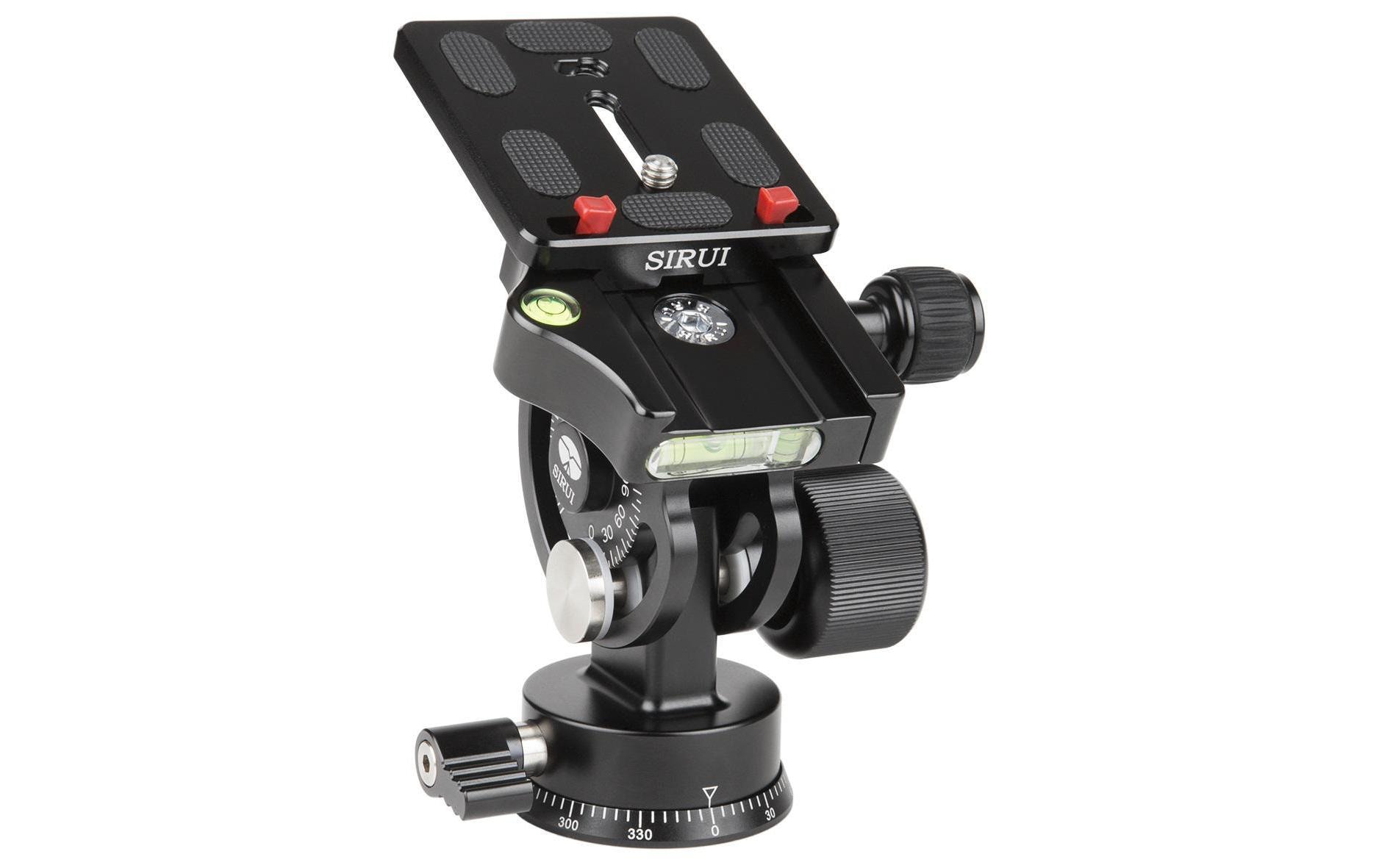Stativkopf L-20S<br>Sirui L-20S Stativaufsatz Schwarz Aluminium 3/8 Zoll panoramisch