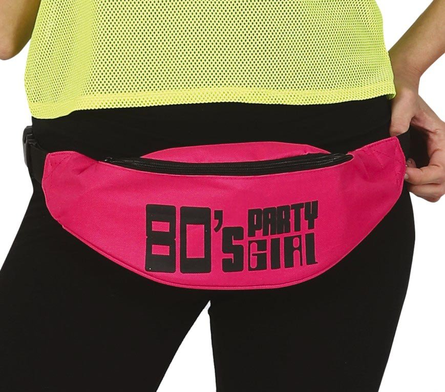 Roze Heuptasje 80'S Party Girl
