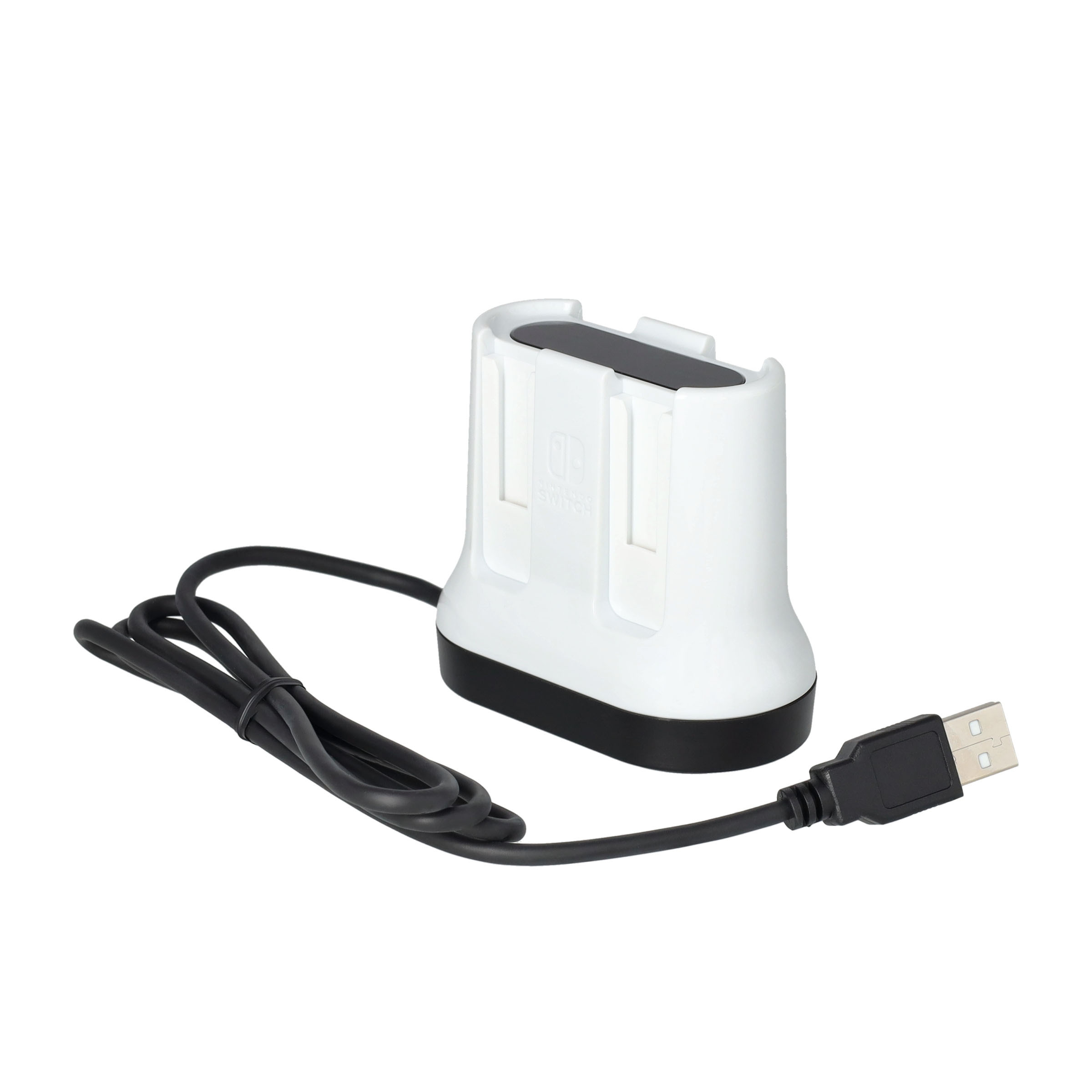 Charging Shuttle 4-fach USB Akku Ladegerät für Nintendo Switch / OLED Joy-Con Controller (500-188-EU) - Weiss