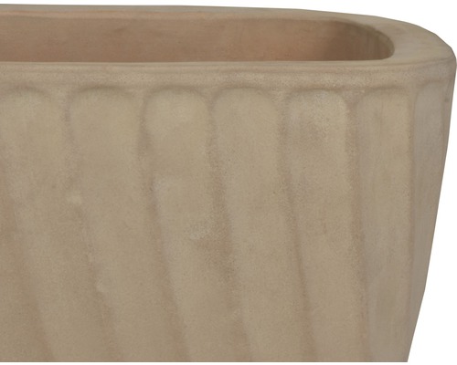 Lafiora plantenbak 45x24x21 cm terra chocolade